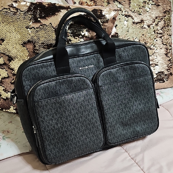 Michael Kors Black Briefcase - Picture 1 of 11